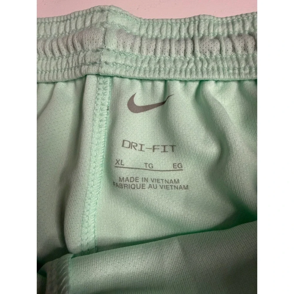 Nike Kids Dri-FIT Basketball Shorts Mint and Black HJ0565-353 XL